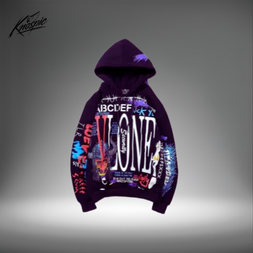 Night Spray Oversized Hoodie - URBAN EMBER 2025