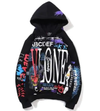 Night Spray Oversized Hoodie - URBAN EMBER 2025